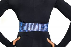 Cane African Batik Obi Belt