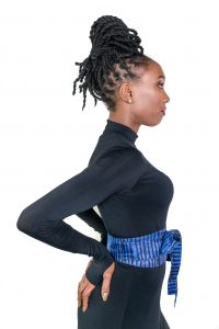 Cane African Batik Obi Belt