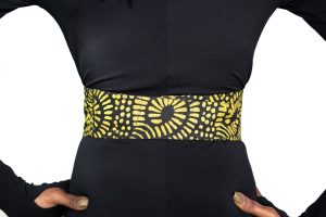 Seashell African Batik Obi Belt (Limited Addition)