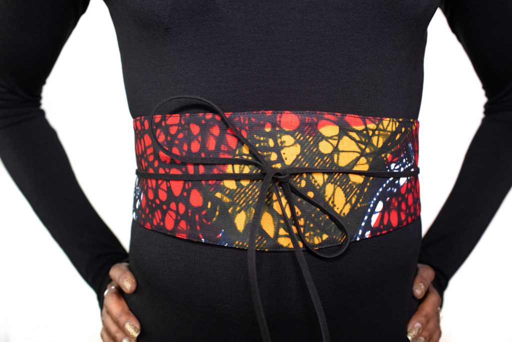 Vessel Faux Suede Tie Belt
