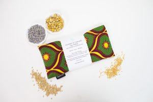 Lavender and Chamomile Eye Pillow Lome Green
