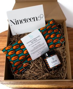 Eye Pillow & Candle Self Care Gift Sets